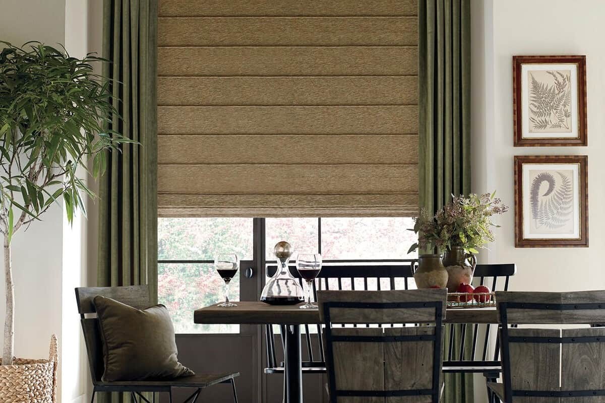 Benefits of Design Studio™ Roman Shades, Hunter Douglas Design Studio™ Roman Shades near Dartmouth, Massachusetts (MA)